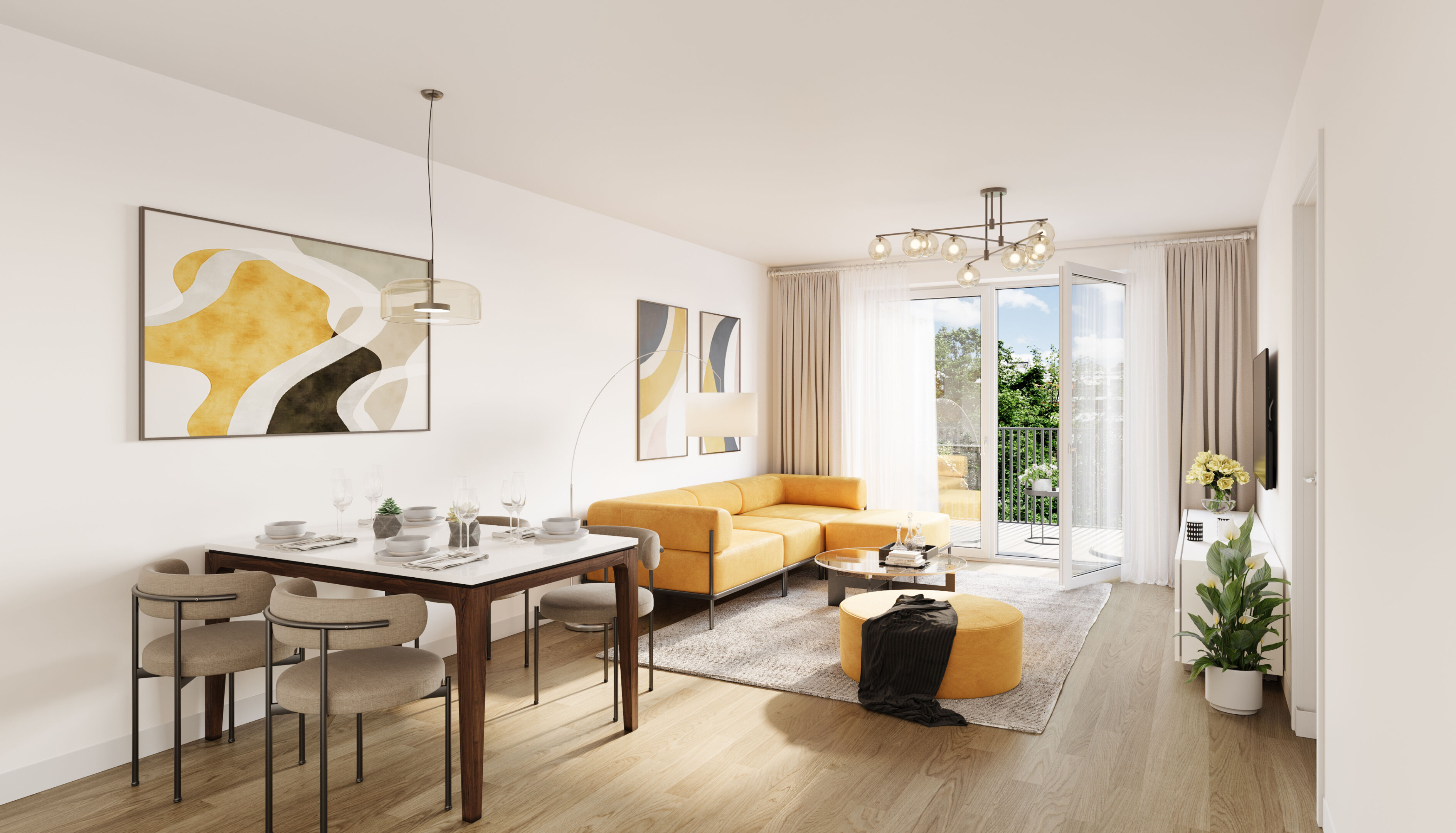 Roseggergasse TOP6 25 Livingroom 01