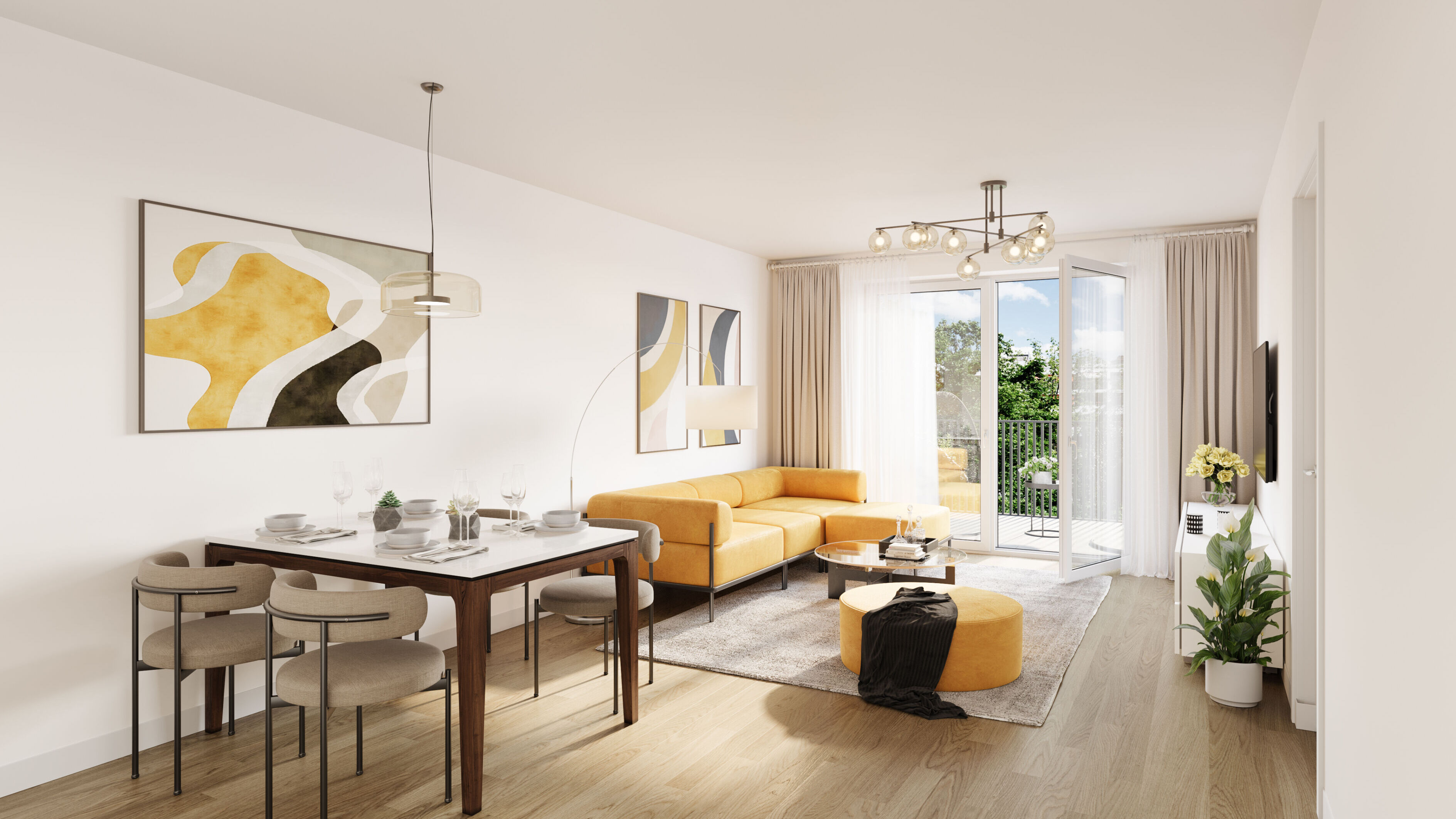 Roseggergasse TOP6 25 Livingroom 01