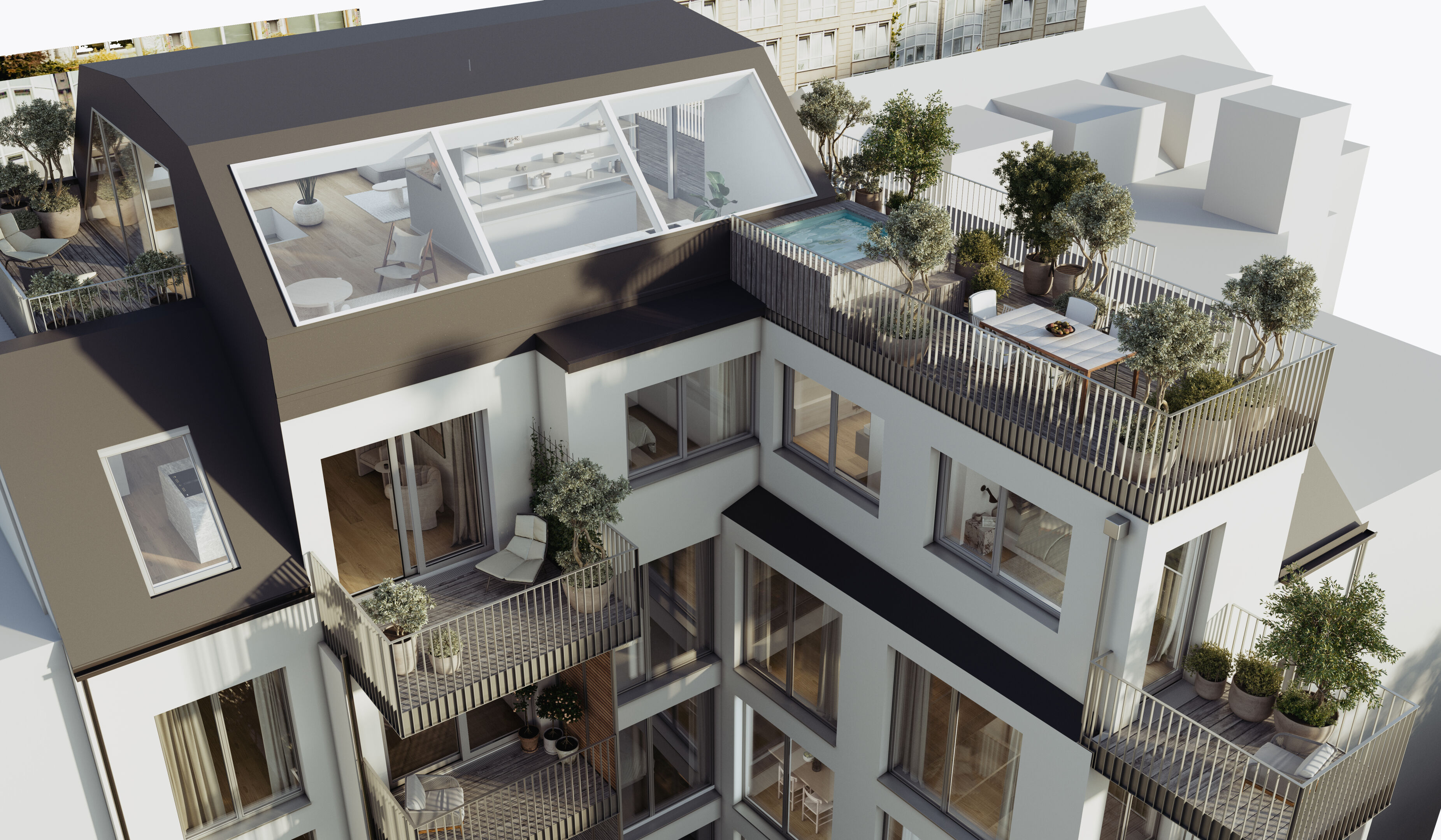 Dachterrasse