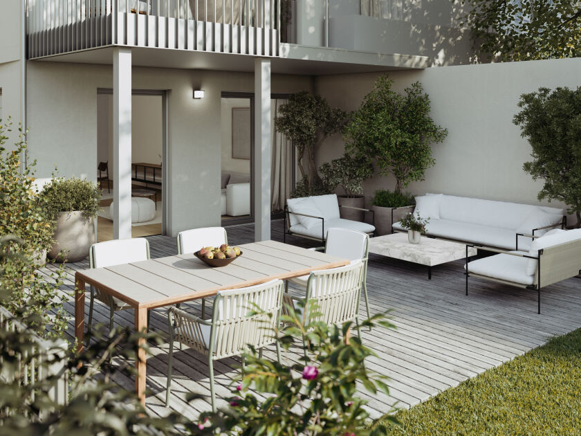Terrassenansicht