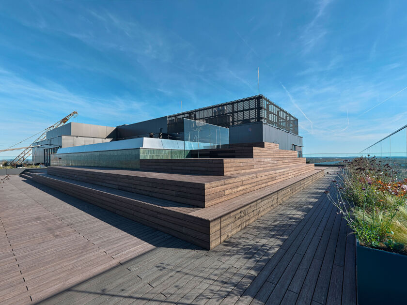 Outdoor-Wellness am Roof-Top