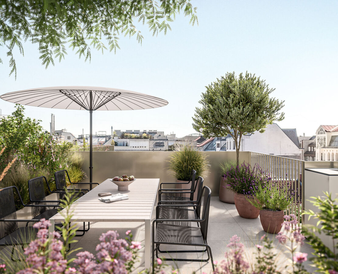 Terrassenansicht