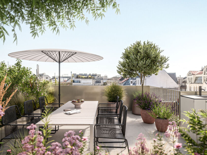 Terrassenansicht