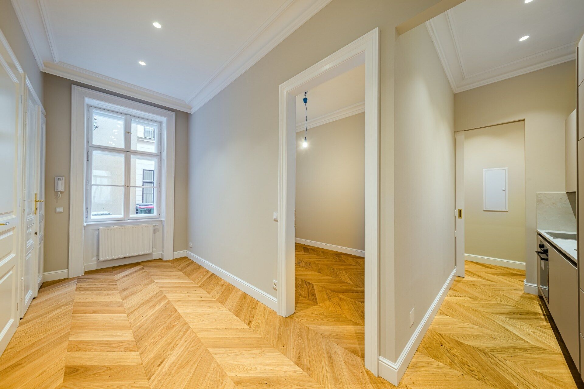 Vorraum und Besprechungszimmer