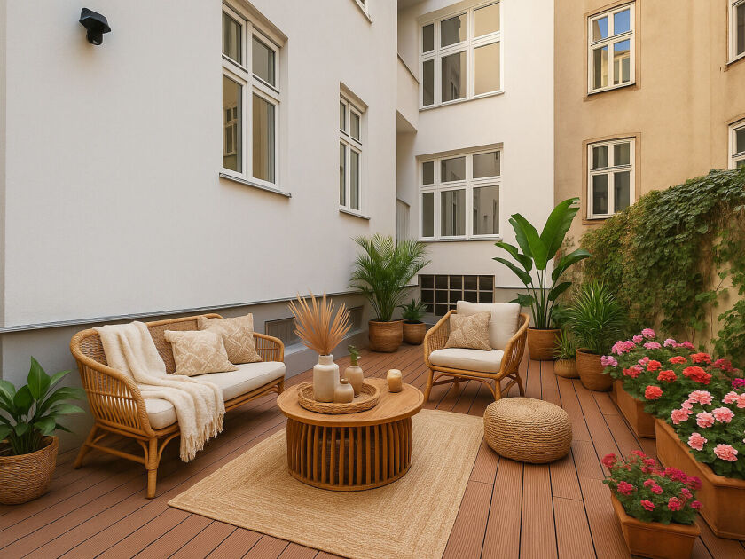 Gestaltungsmöglichkeit Innenhof