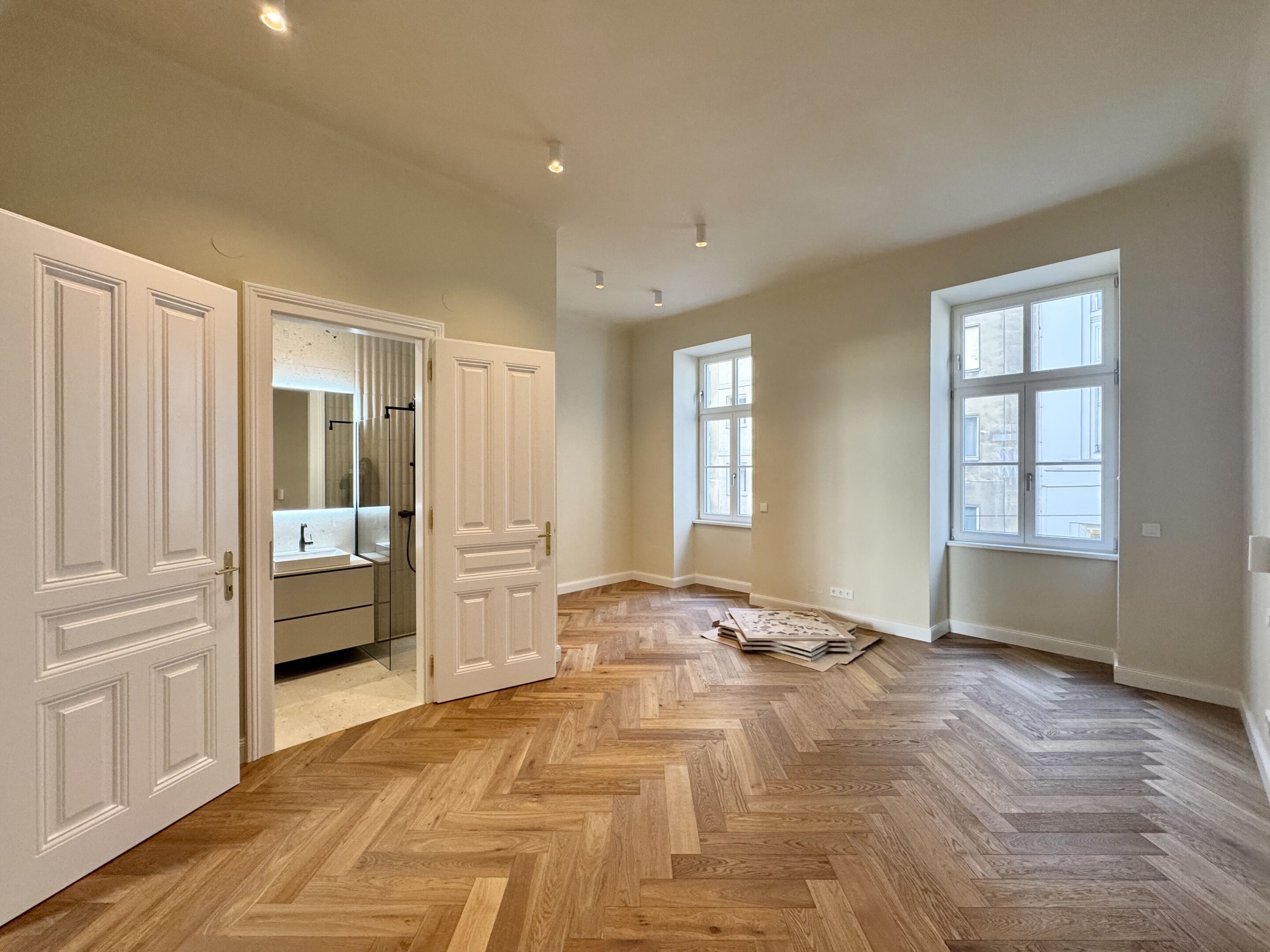 Schlafzimmer mit en Suite-Bad