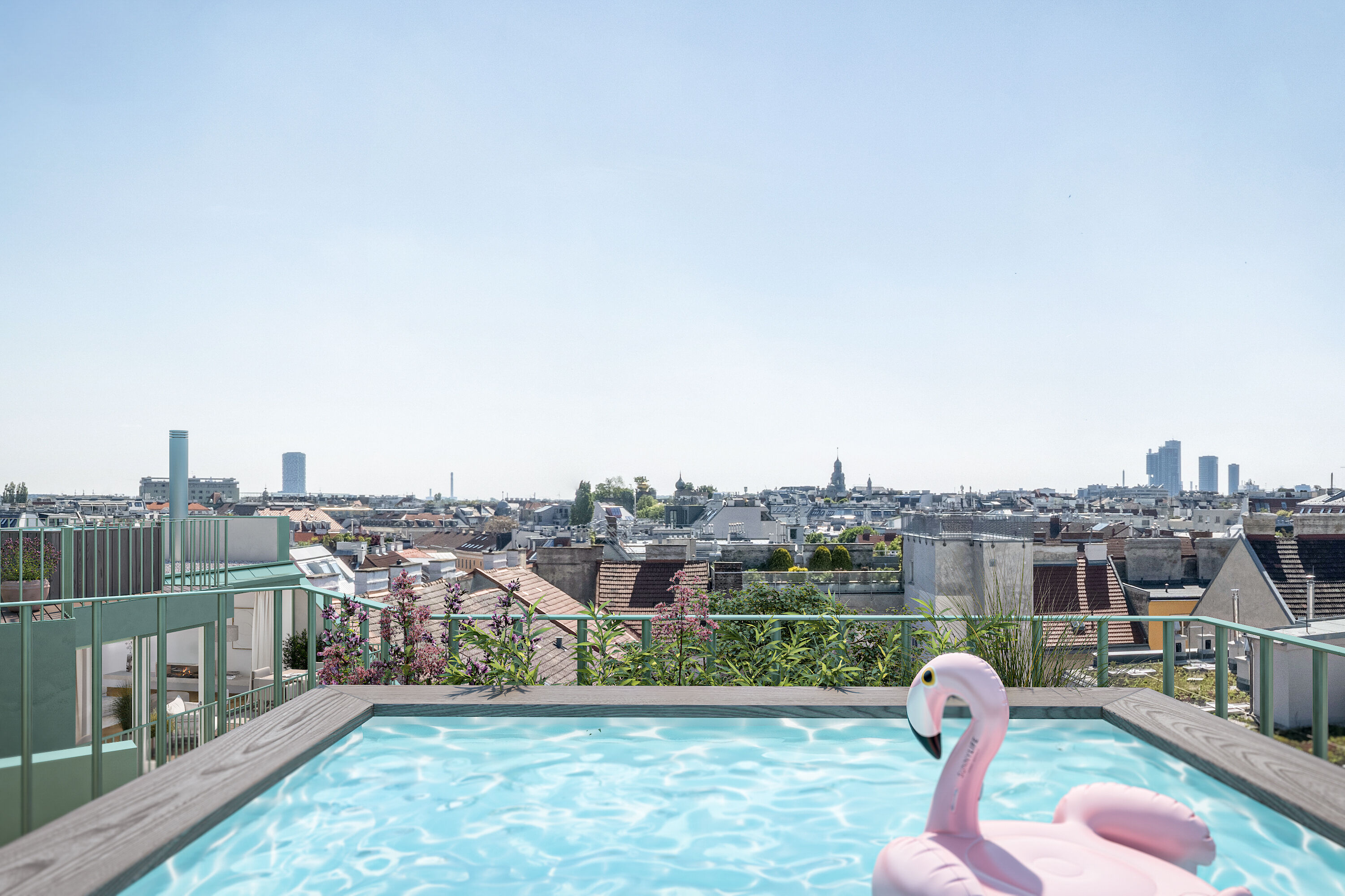 Dachterrasse | Whirlpool
