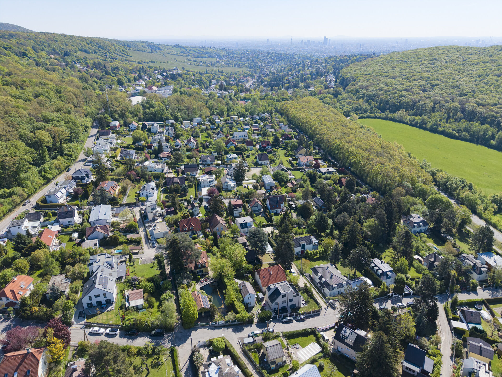 Ansicht und Blick Innenstadt