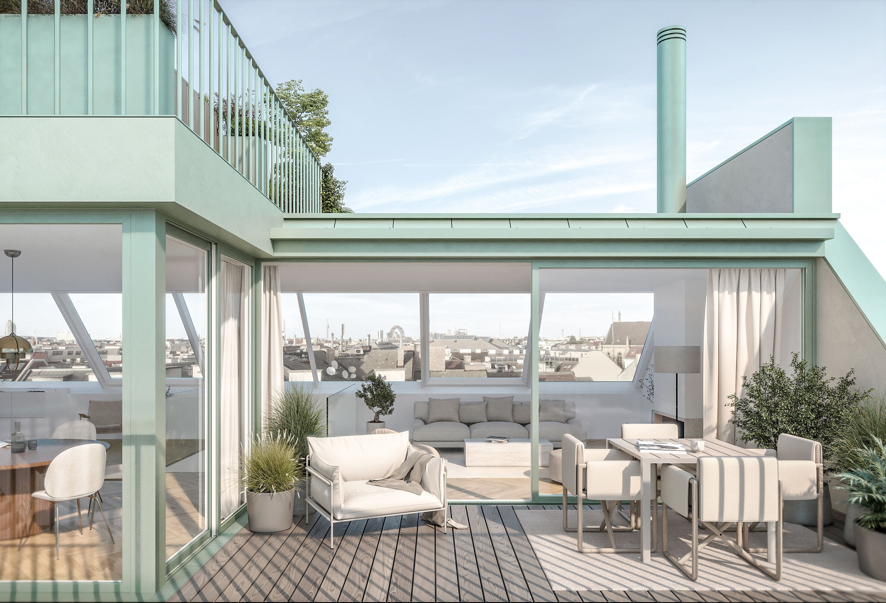 Dachterrasse