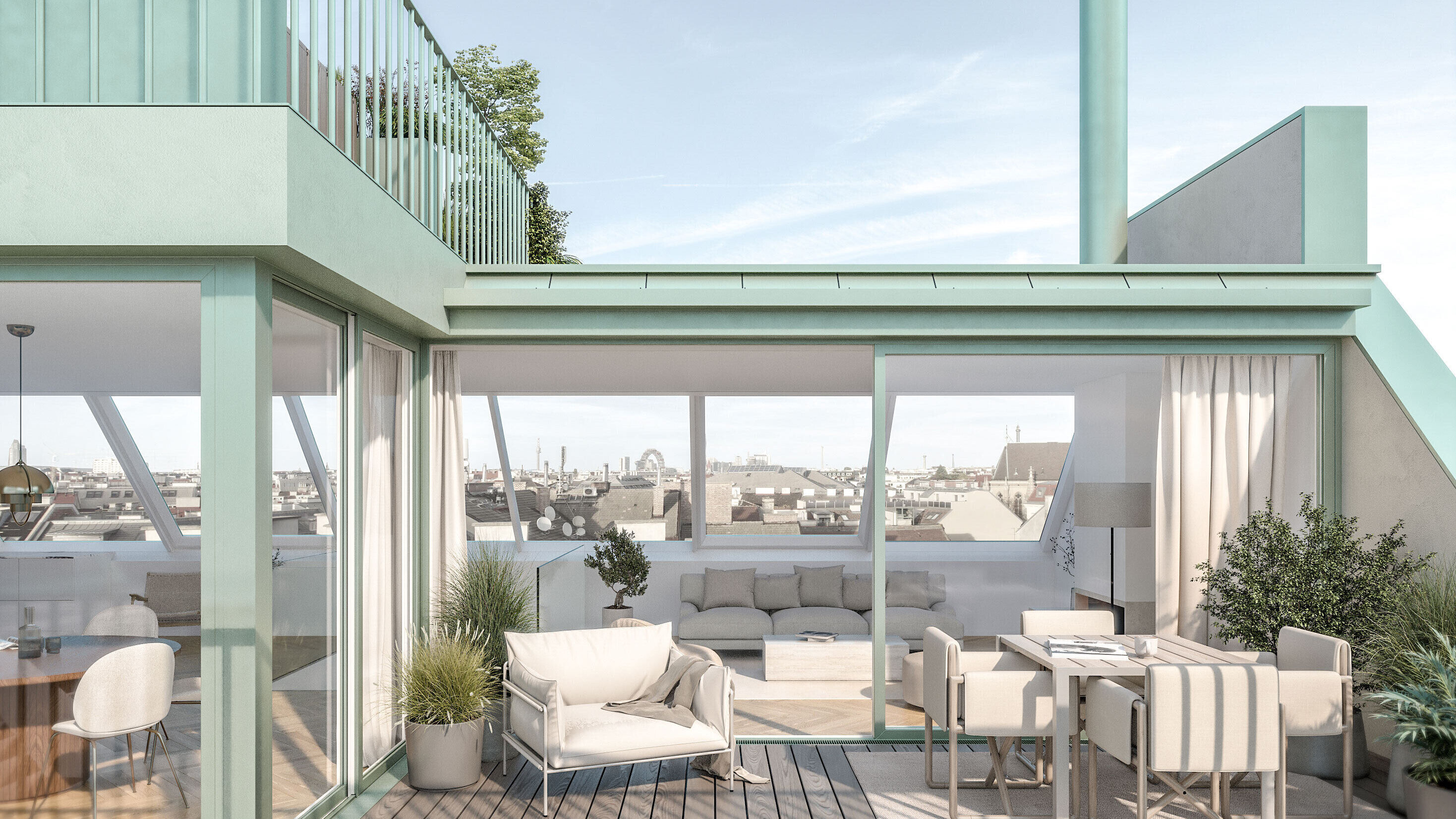Dachterrasse
