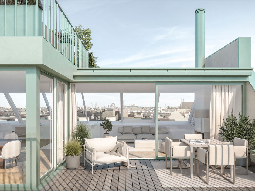 Dachterrasse