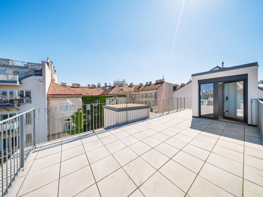 Dachterrasse mit Fernblick