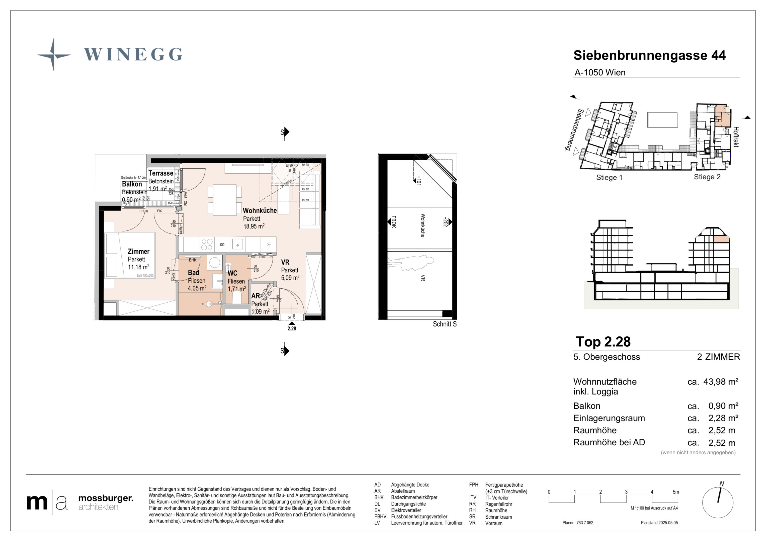 Verkaufsplan SIE44 A4 Top 2.28 0