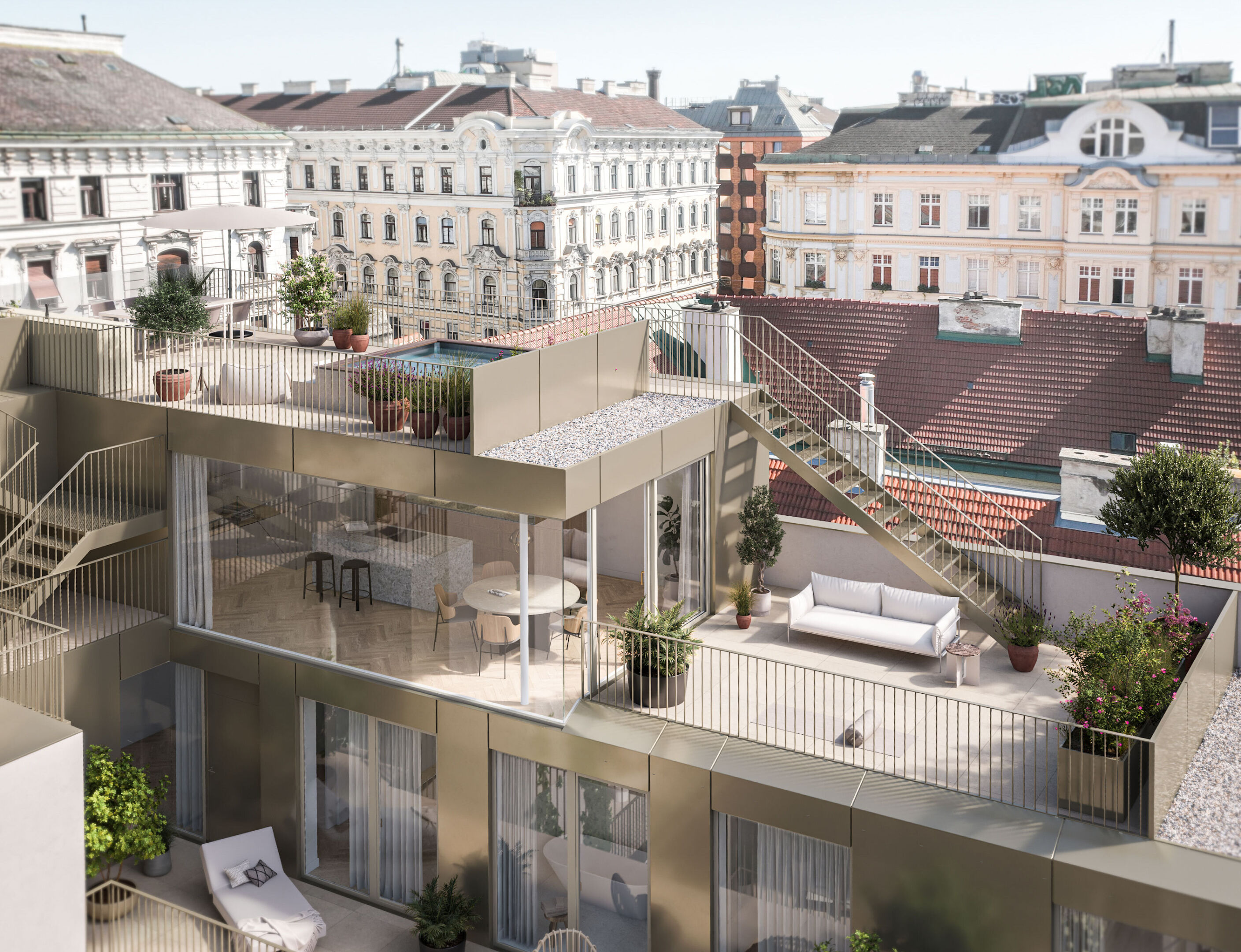 Terrassenansicht
