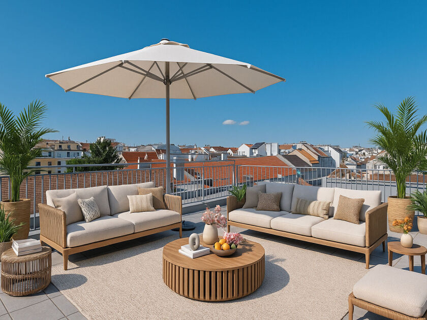 Staging Dachterrasse