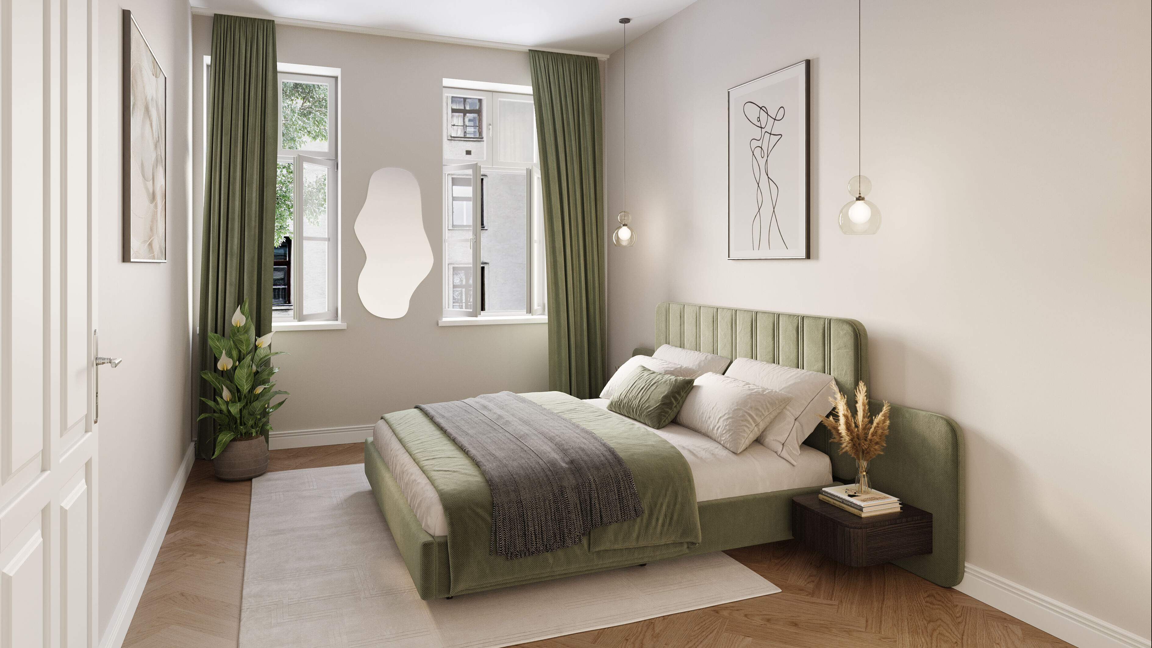 Roseggergasse Top 8 03 bedroom 4K