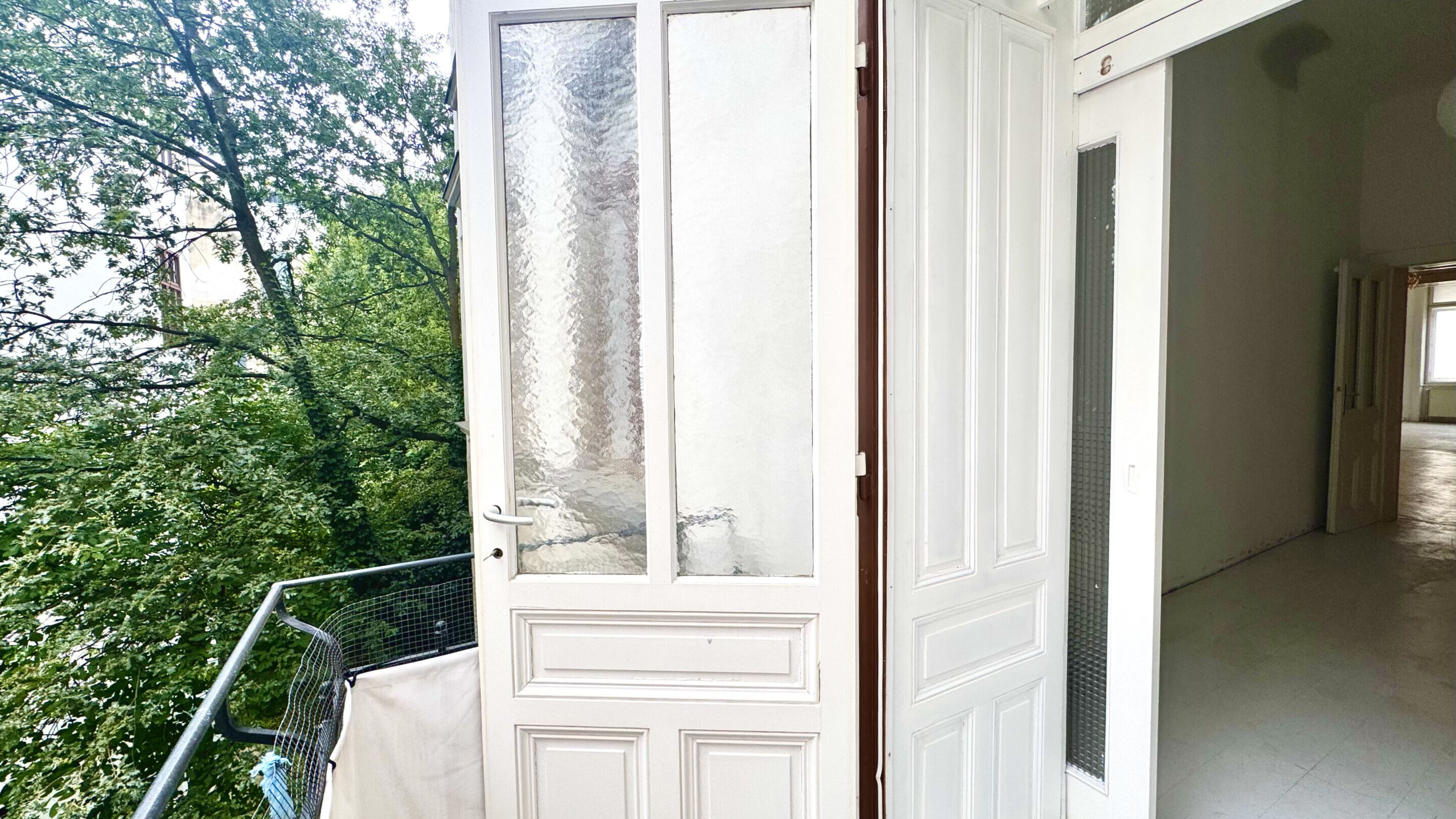 Balkon im Innenhof