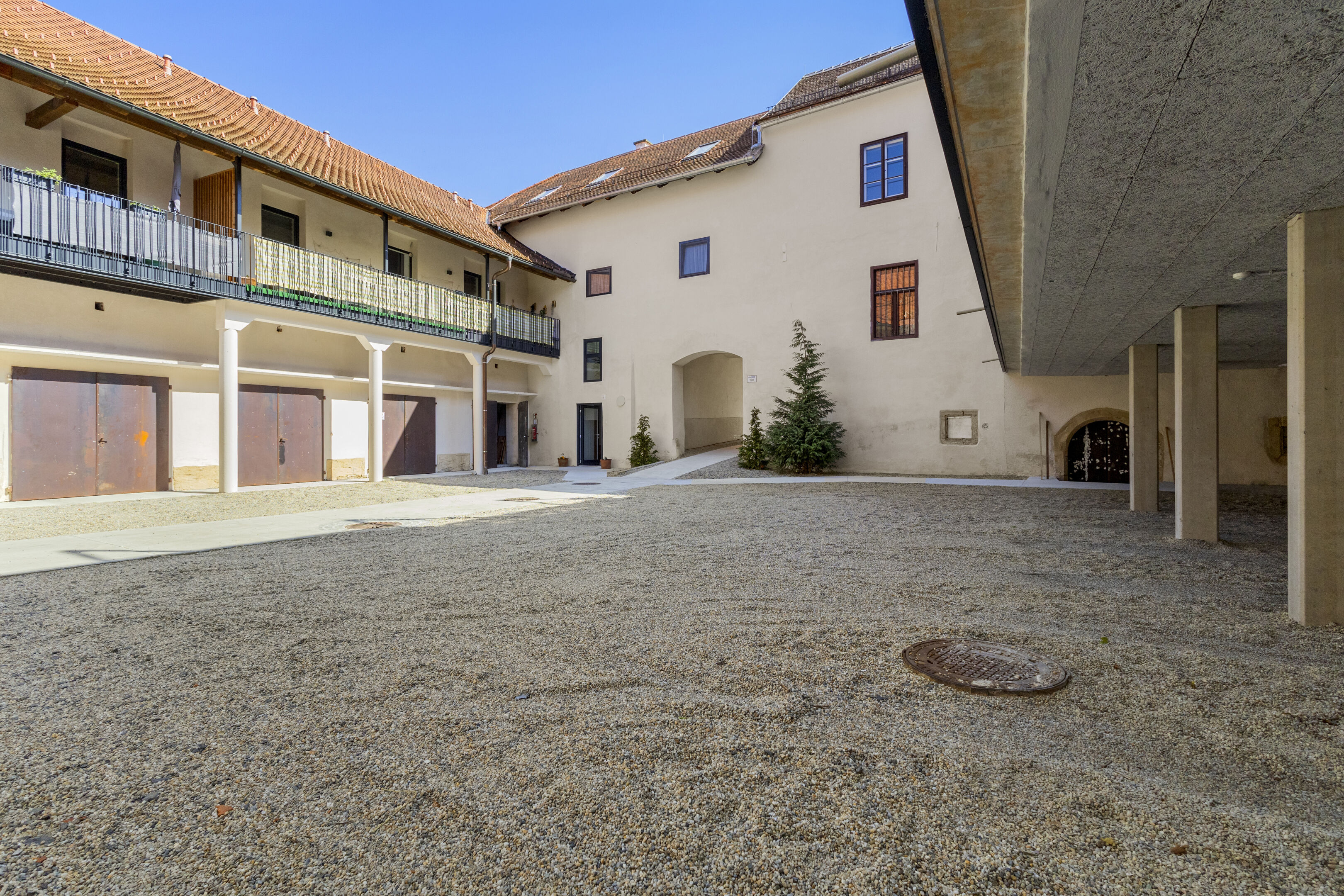 Innenhof Einfahrt