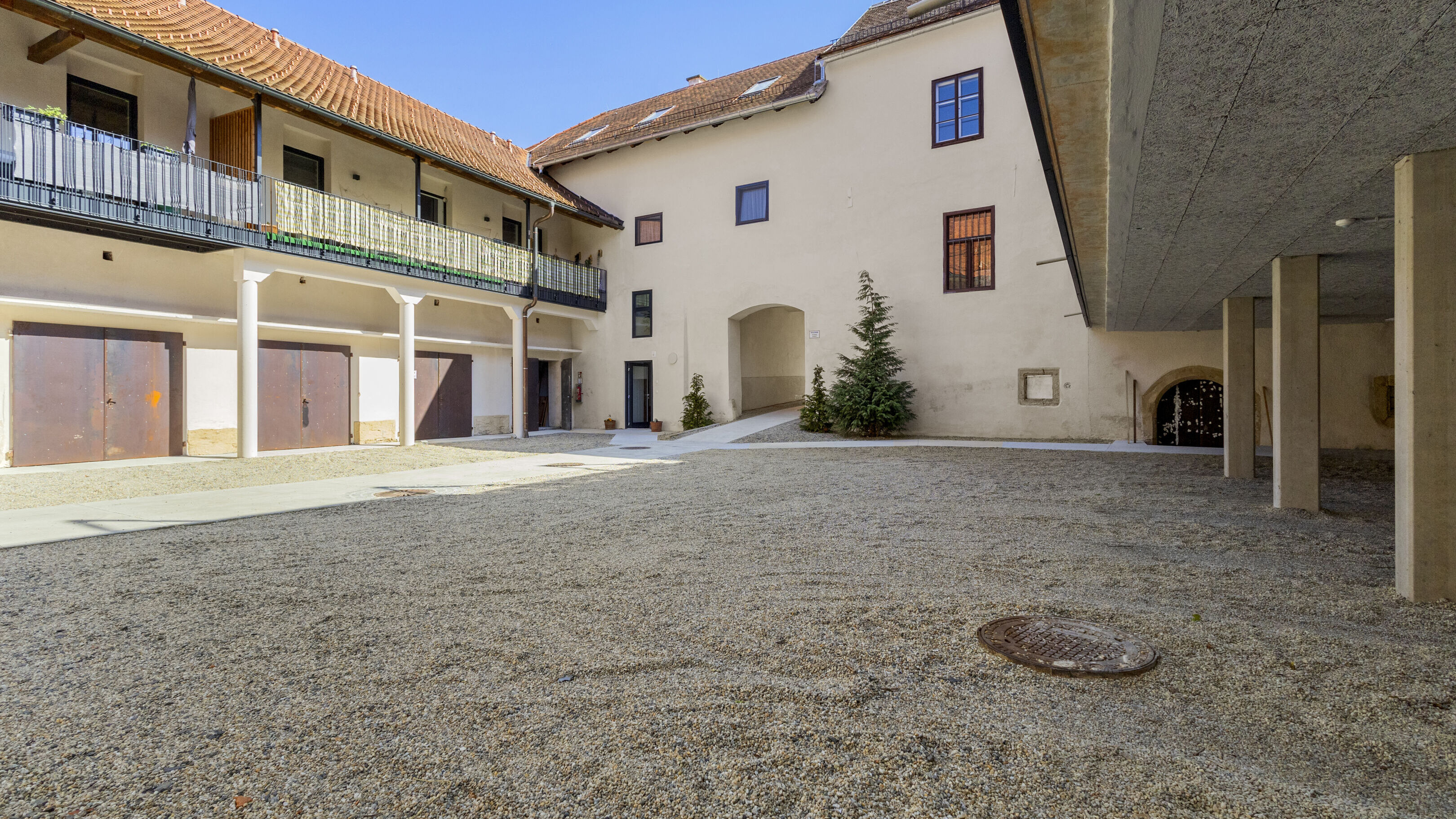Innenhof Einfahrt