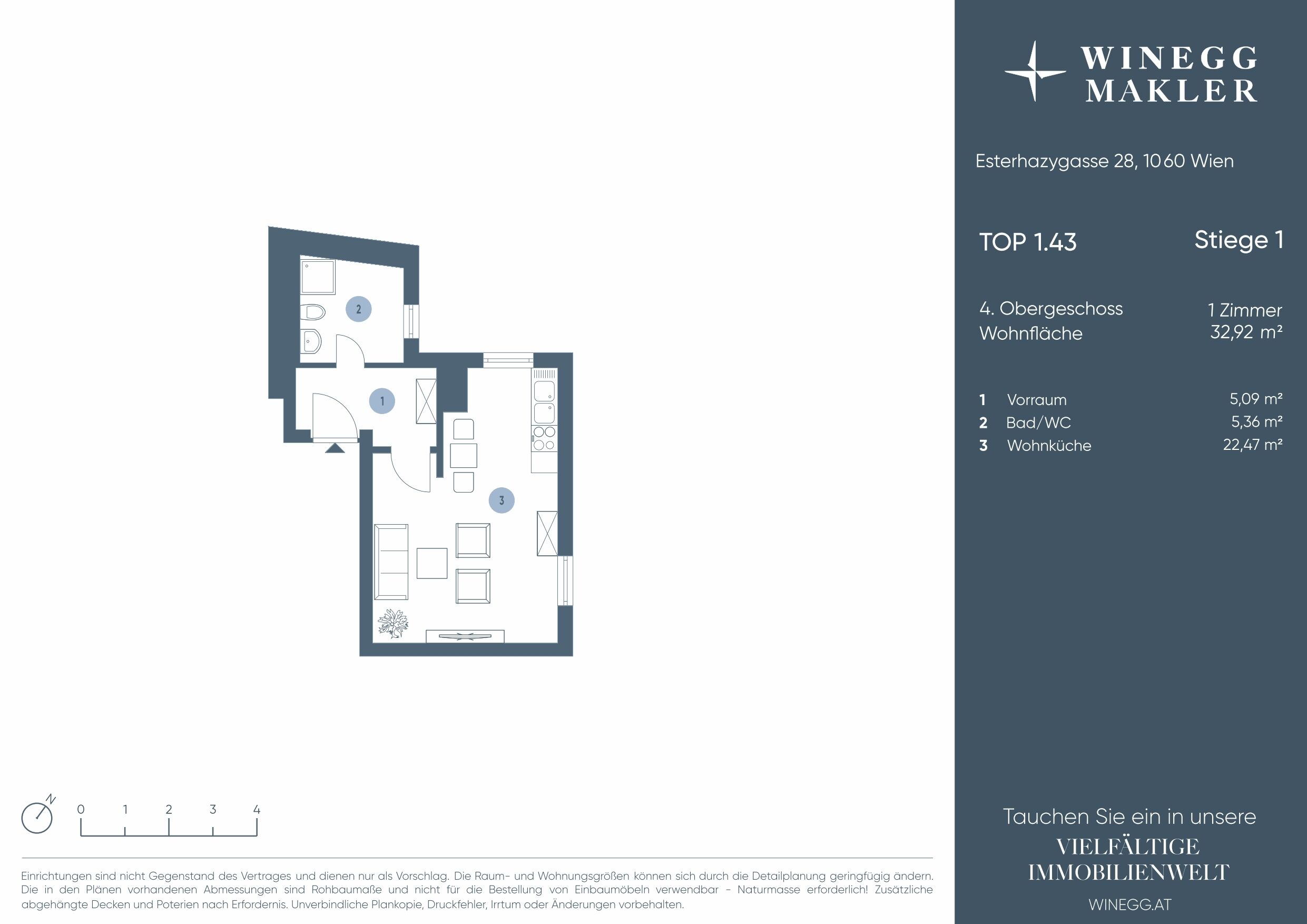 Grundriss Top 43