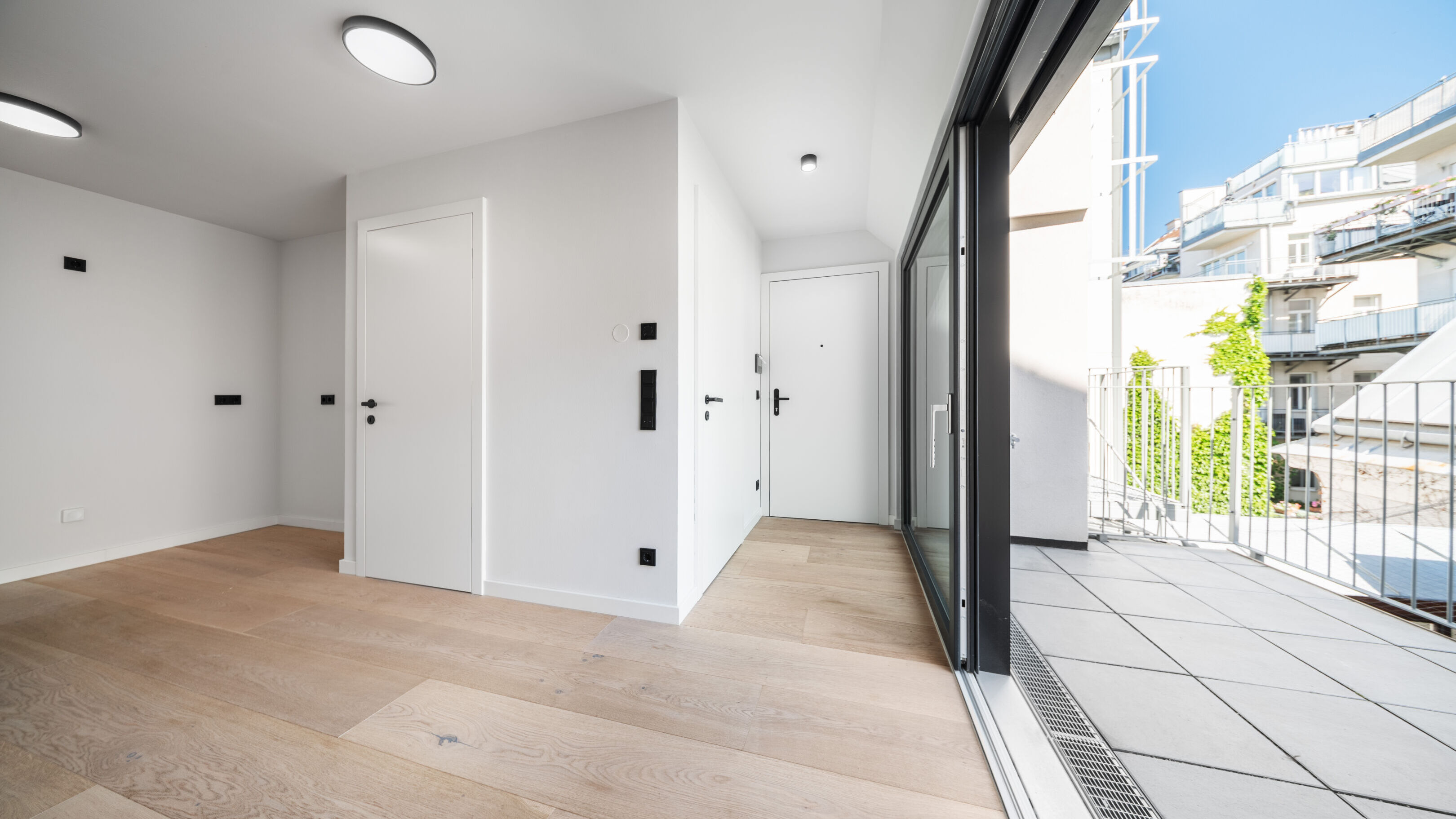 Wohnraum mit Terrasse