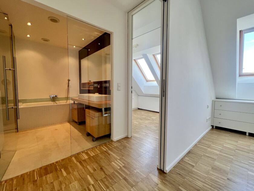 Blick Badezimmer