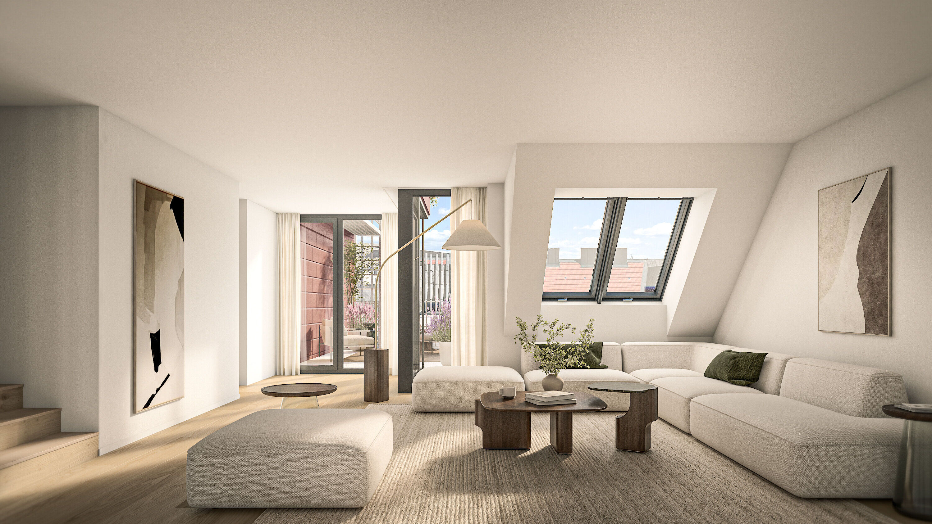 Visualisierung Wohnzimmer