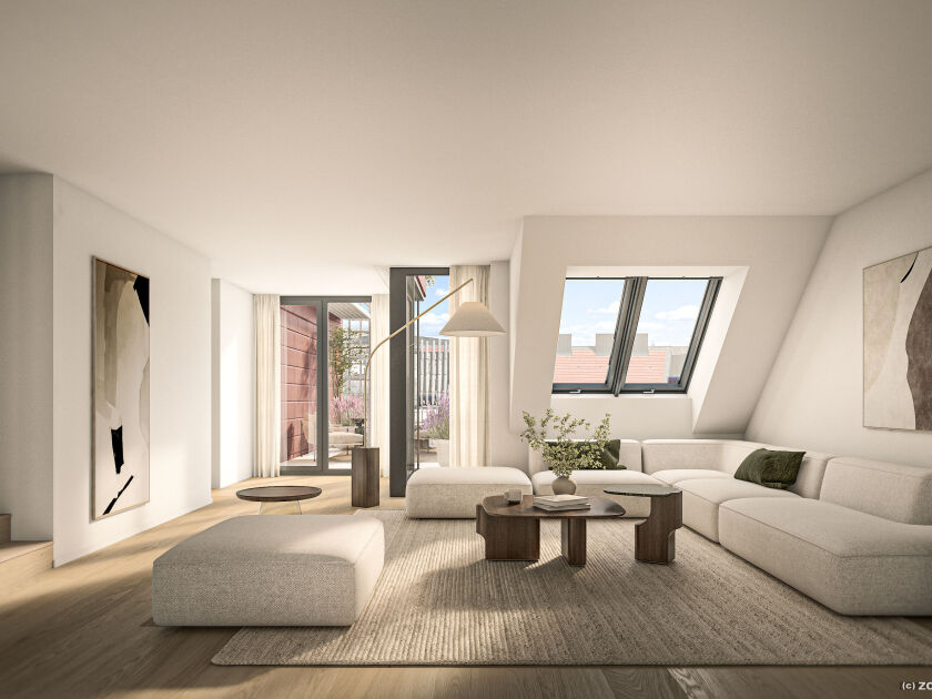 Visualisierung Wohnzimmer