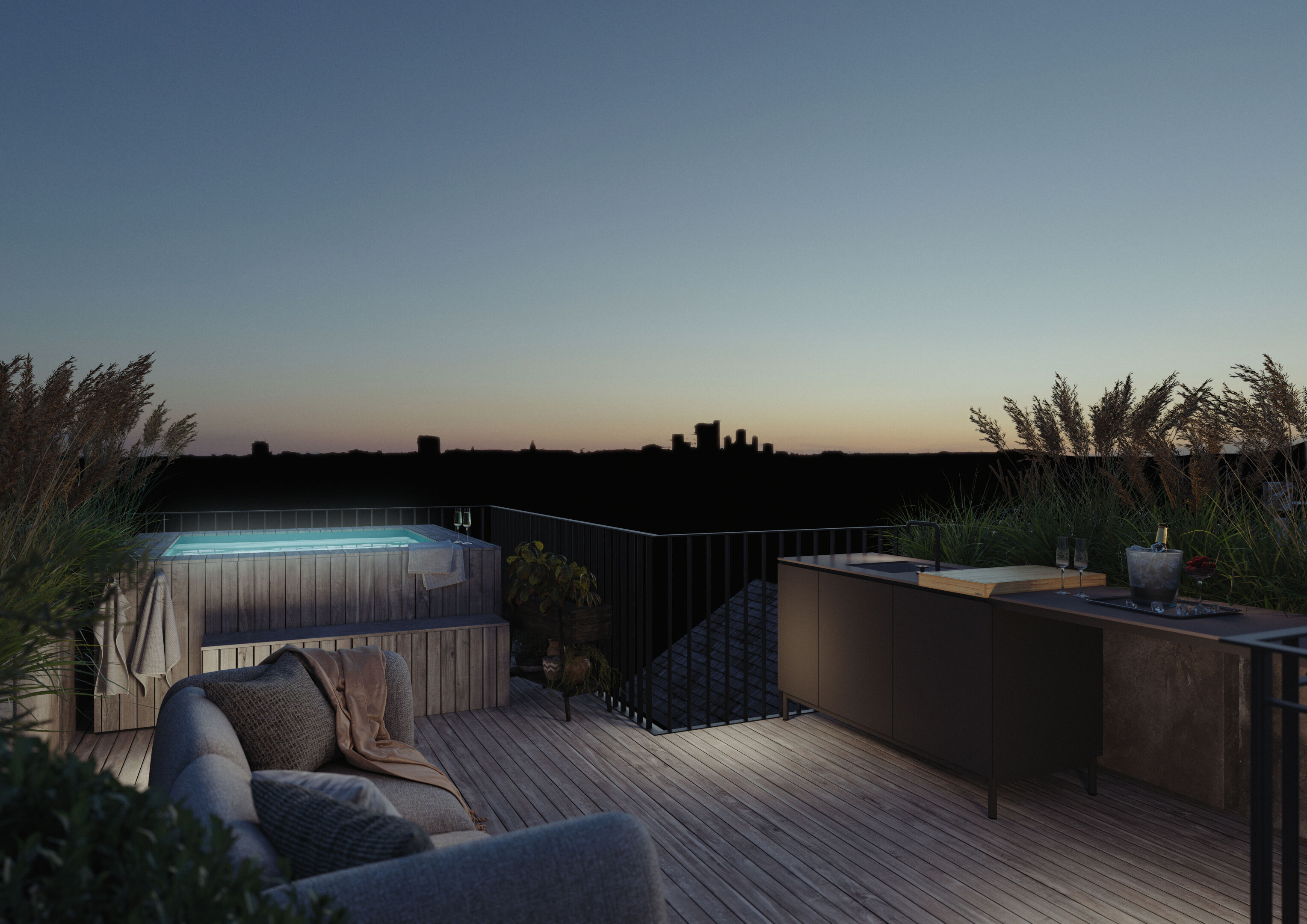 Dachterrasse