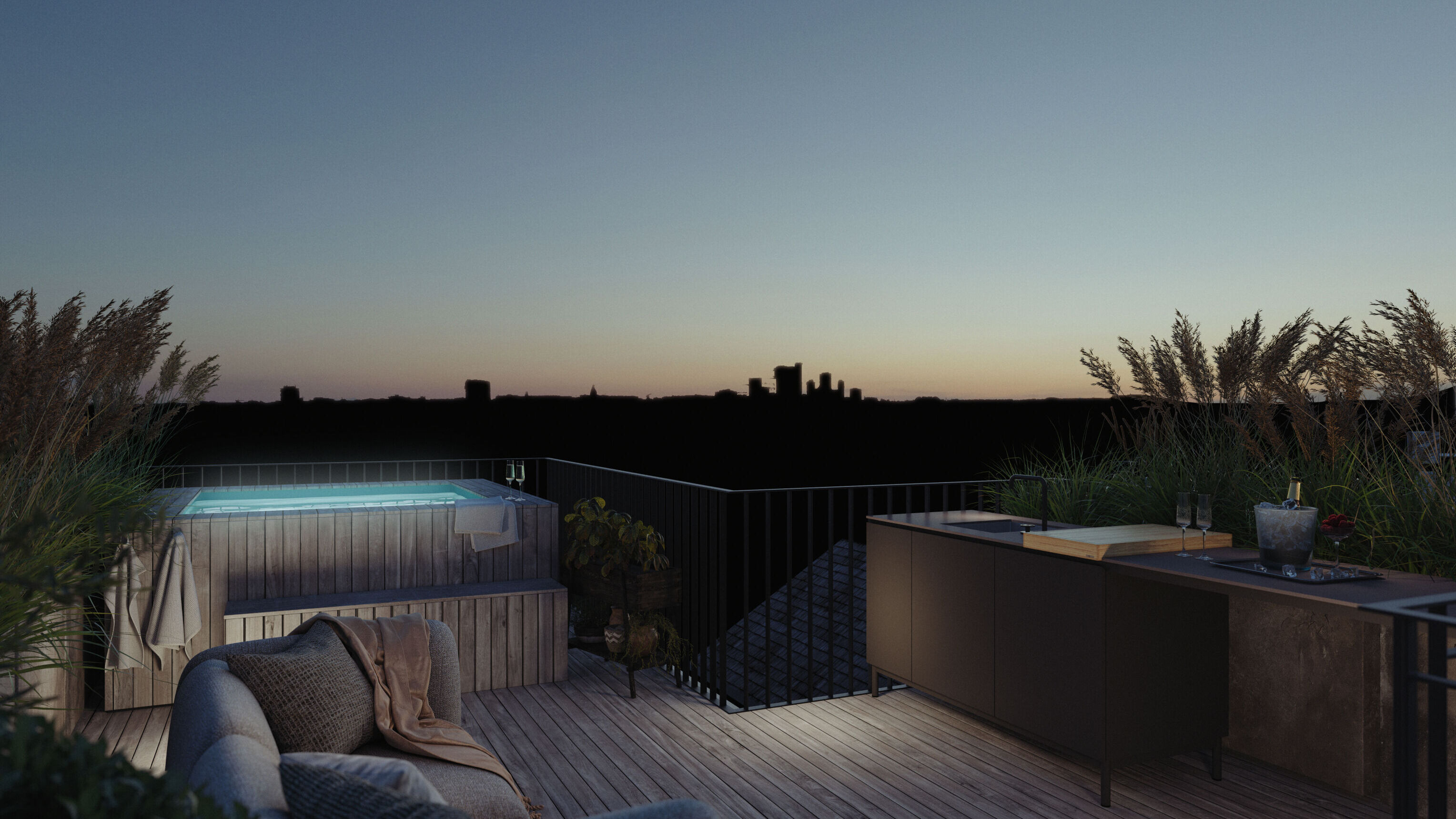 Dachterrasse
