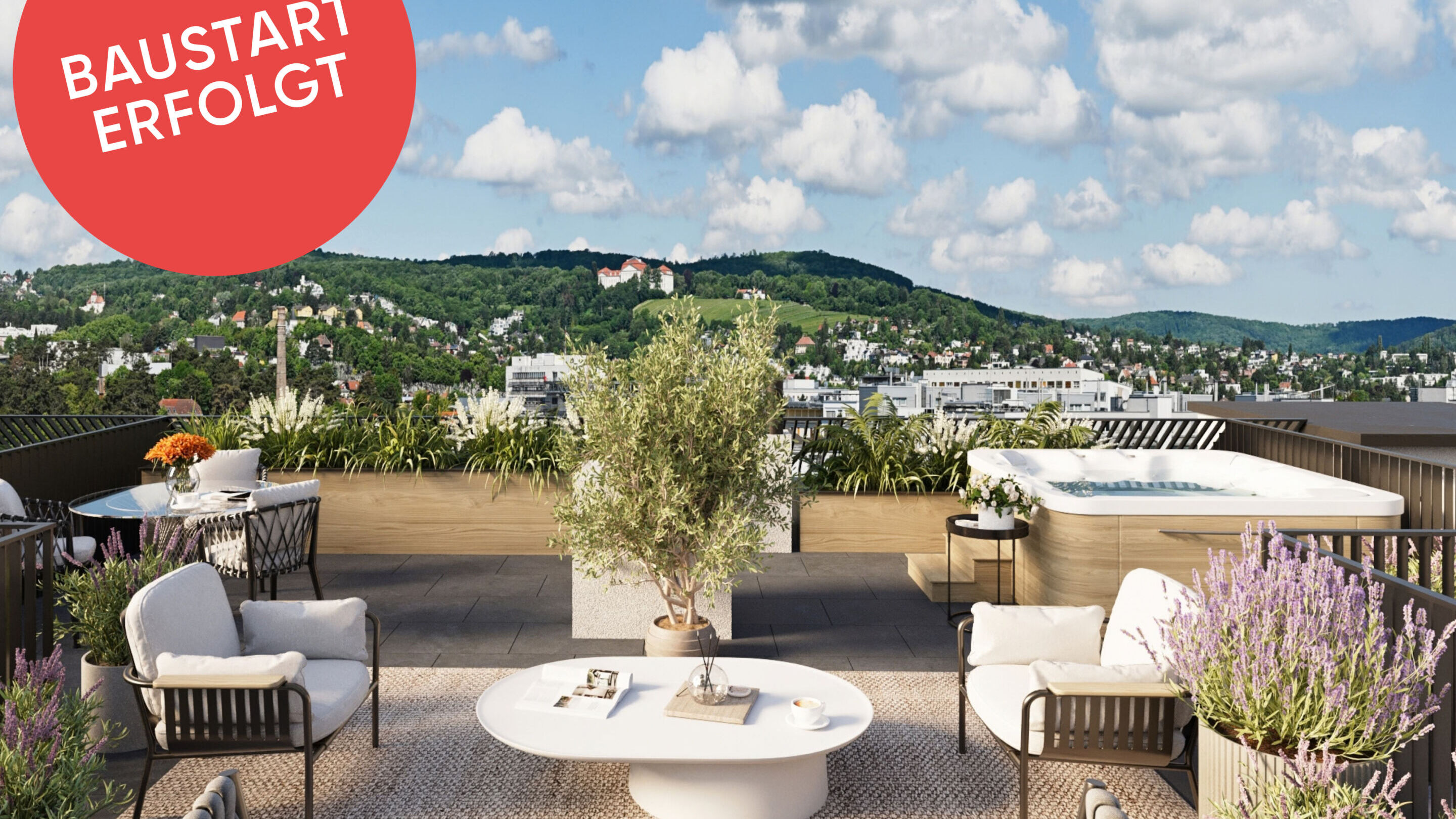 Terrasse mit Whirlpool