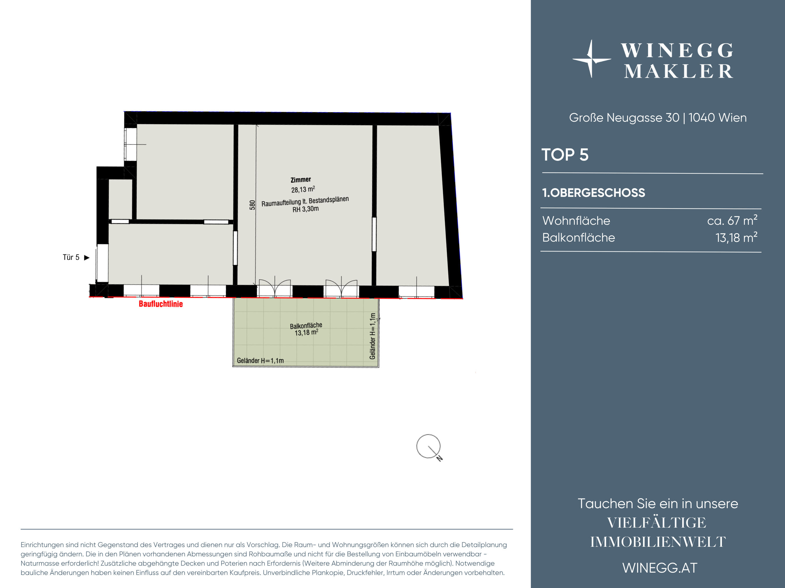 Grundriss Top 5