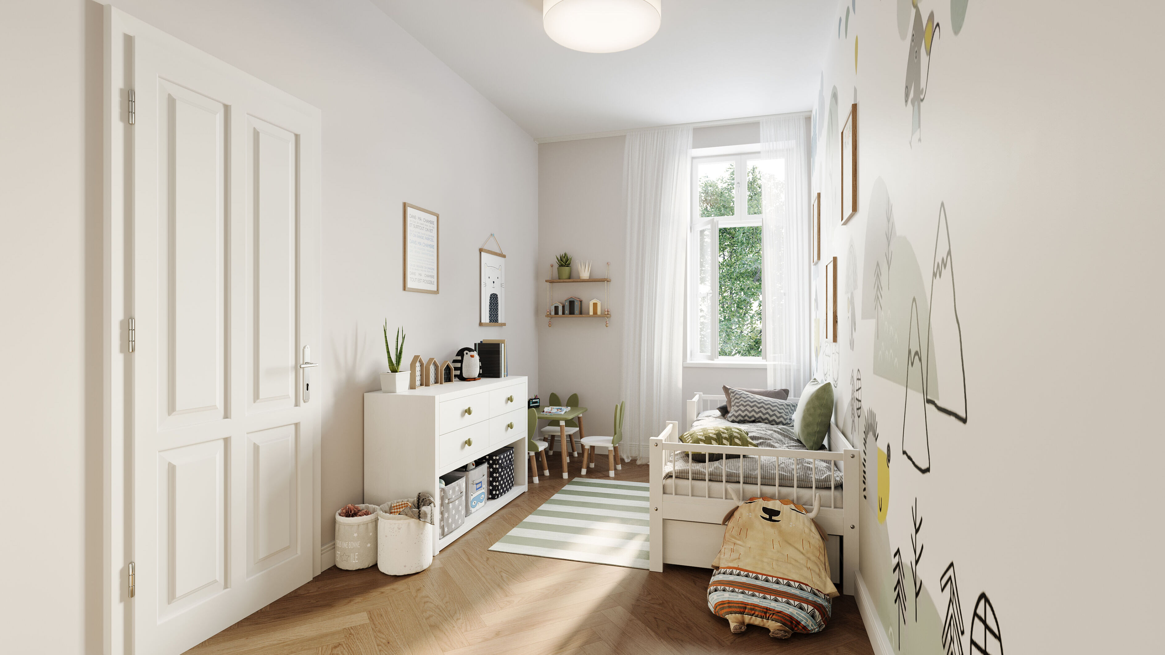 Roseggergasse Top 6 32 kidsroom 4K
