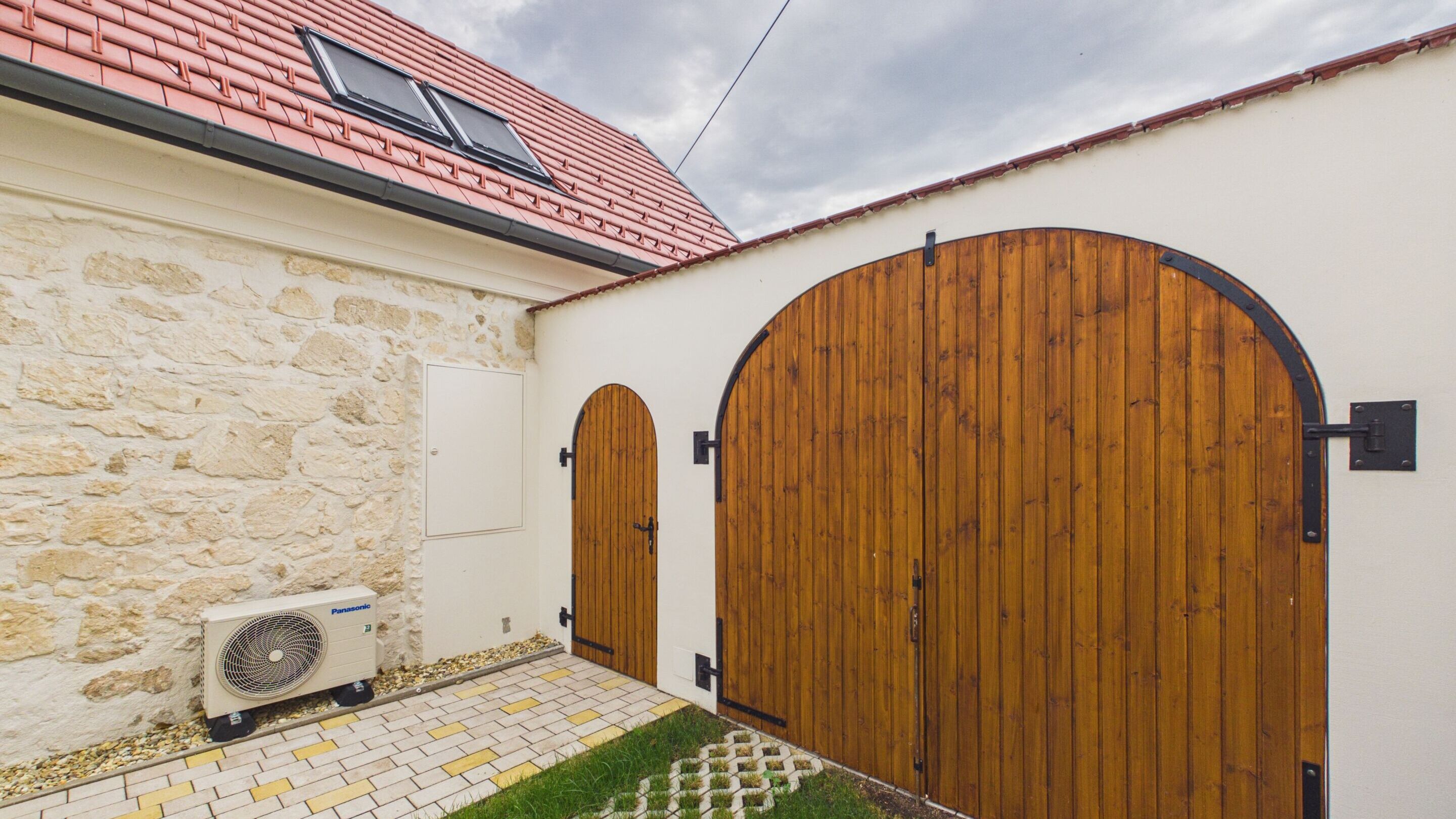 Hoftor aus Holz