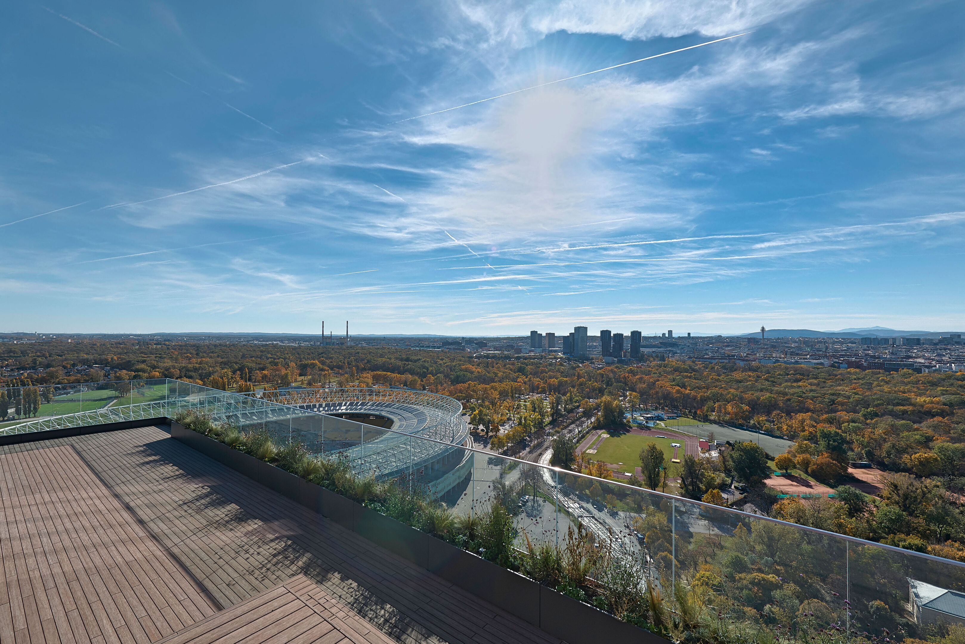 Ausblick Dachterrasse