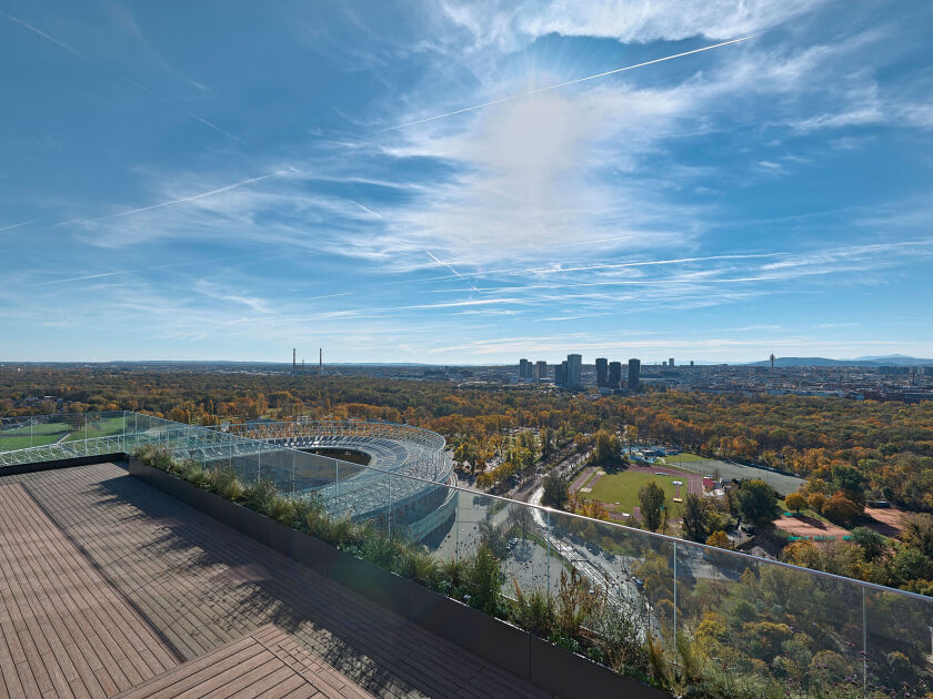 Ausblick Dachterrasse