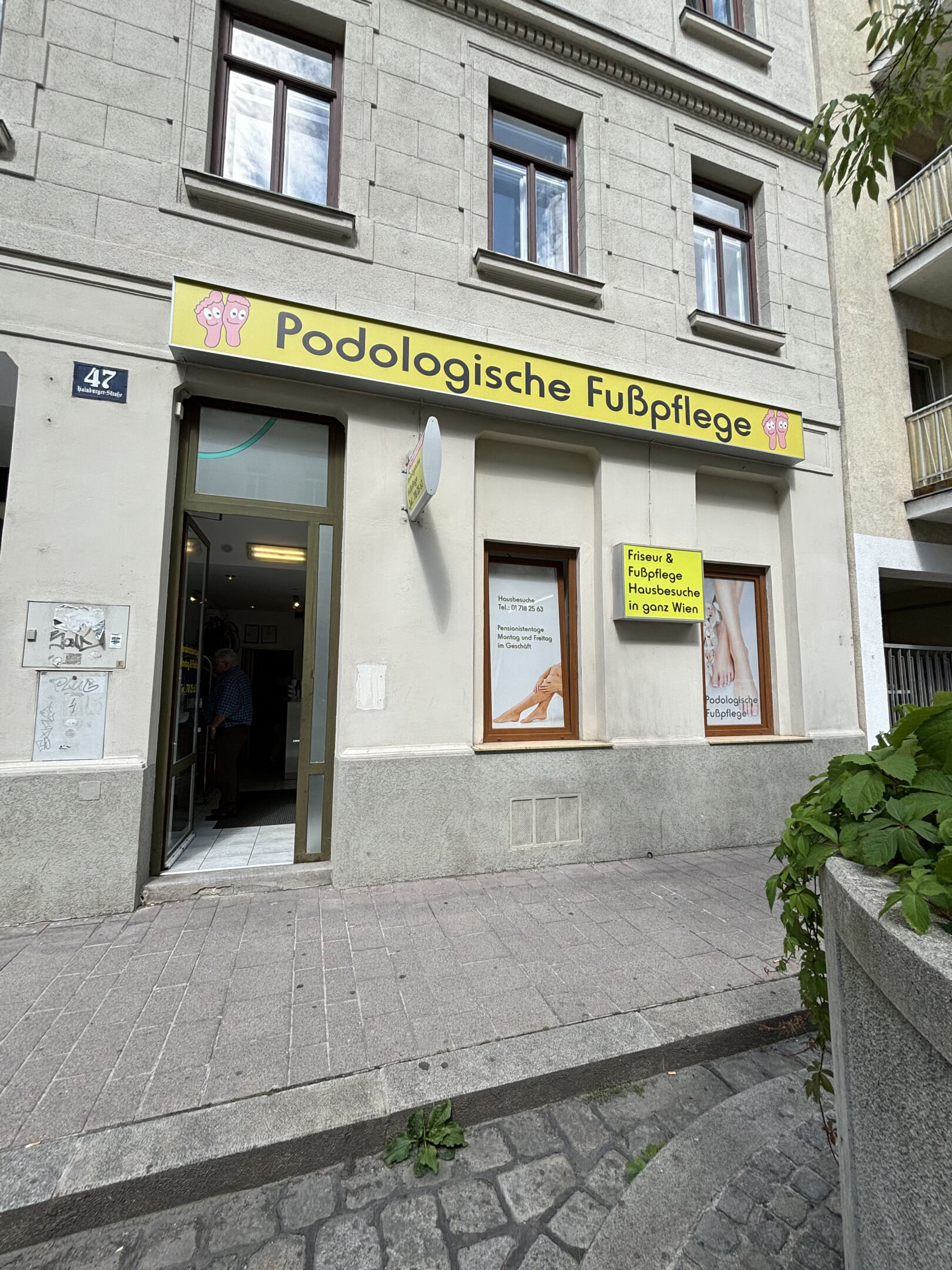 Ansicht Geschäftslokal