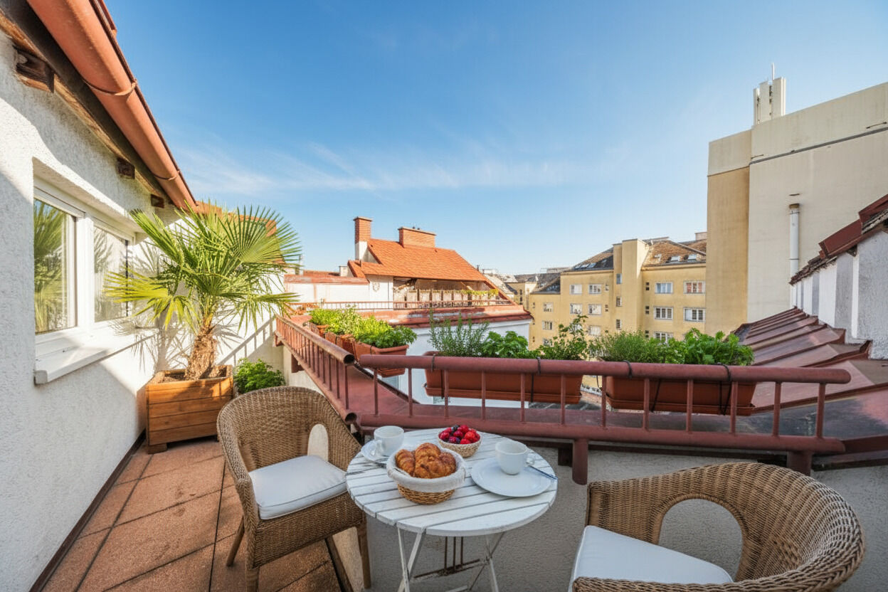 Einrichtungsvorschlag Terrasse