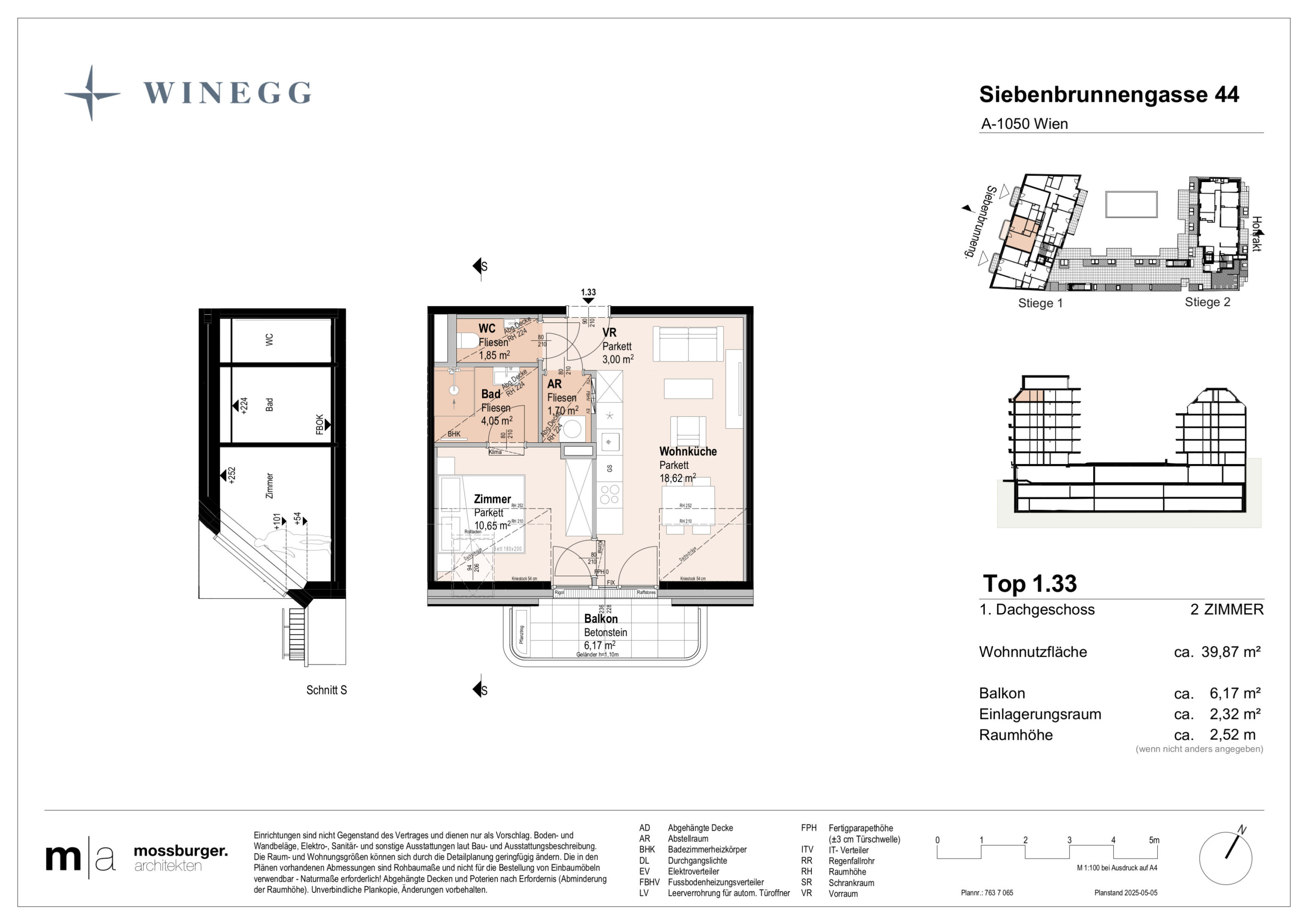 Verkaufsplan SIE44 A4 Top 1.33 0