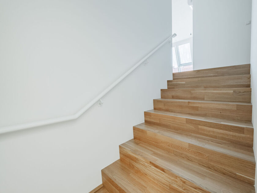 Treppe zur Dachterrasse