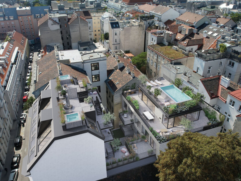 Hausansicht | Dachterrasse