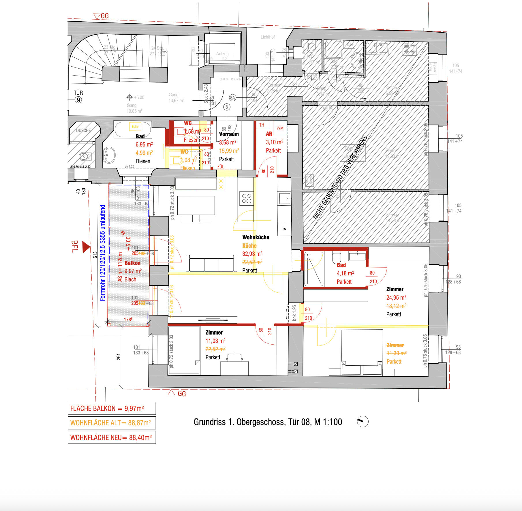 Vorabzug Sanierung Top 8