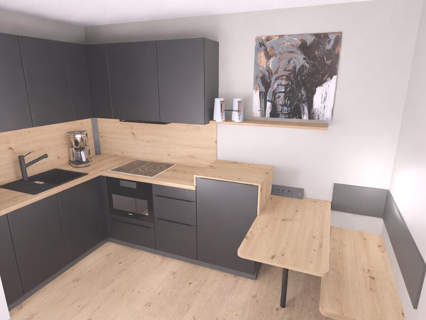 Visualisierung, Küche