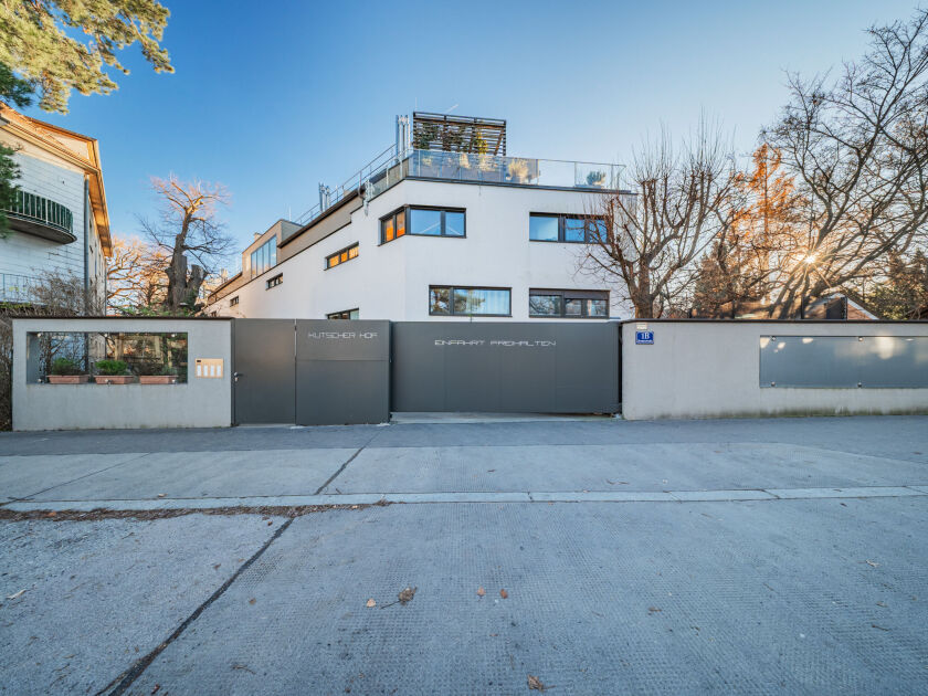 Einfahrt Hermesstraße