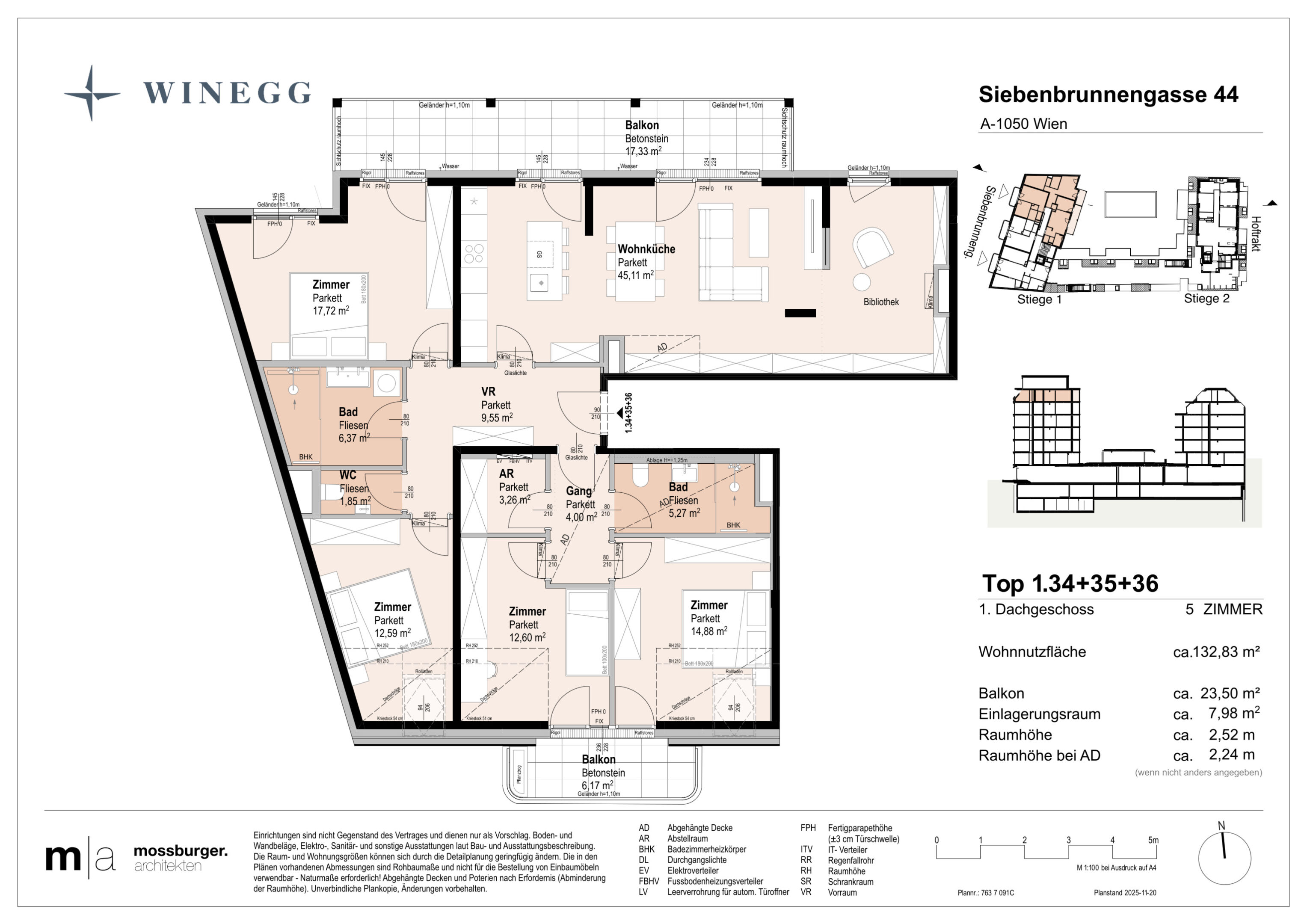 SIE 44 Verkaufsplan A4 Top 1.34+35+36 0
