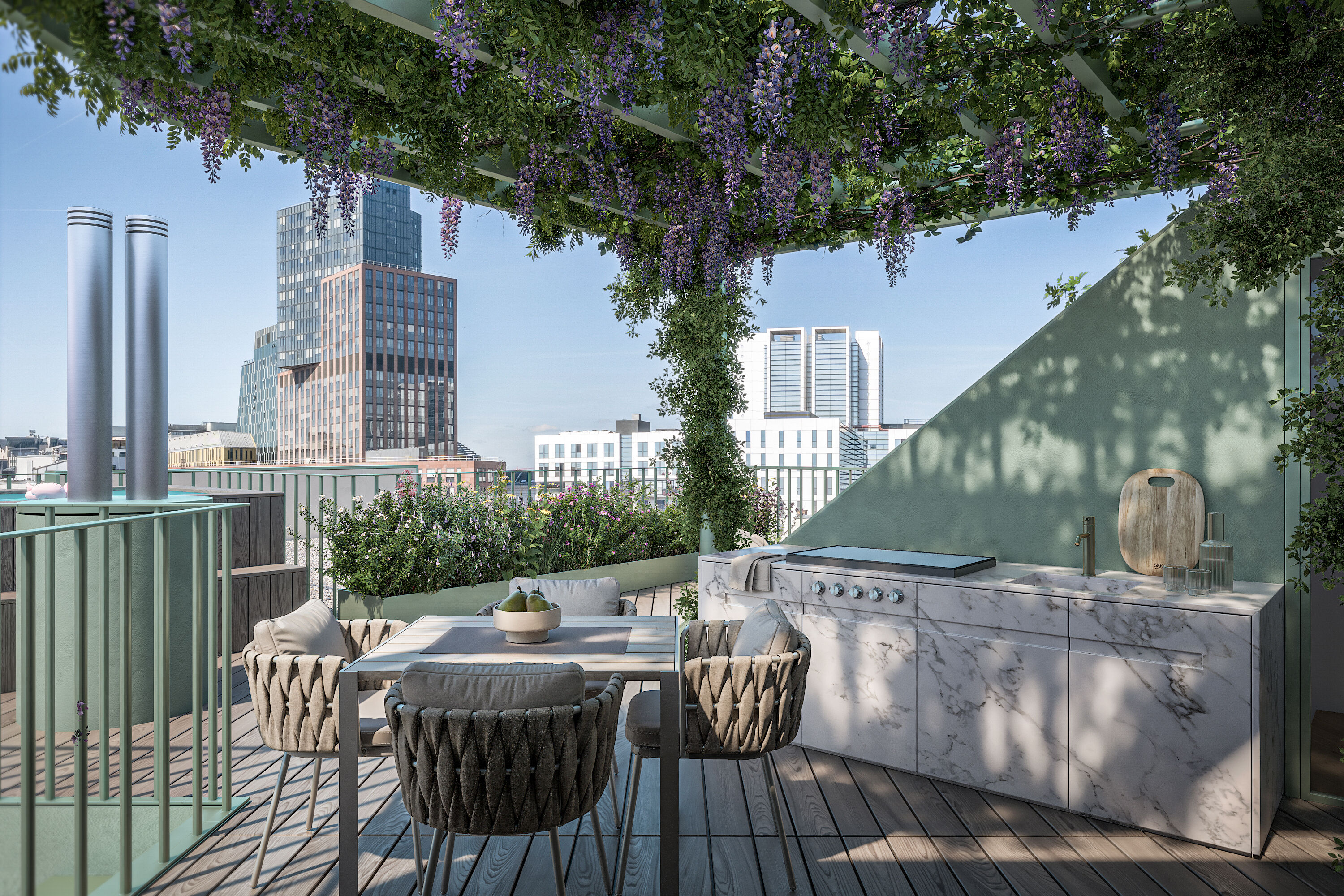 Dachterrasse | Outdoorküche