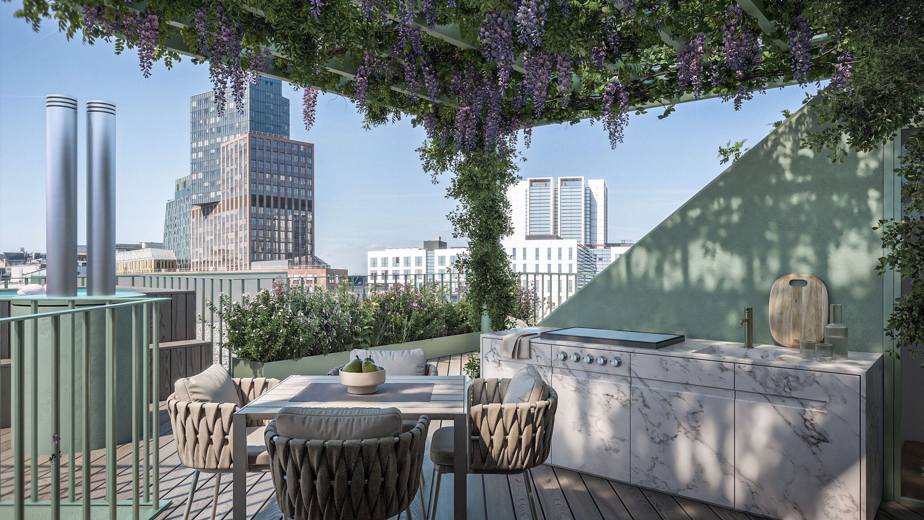 Dachterrasse | Outdoorküche