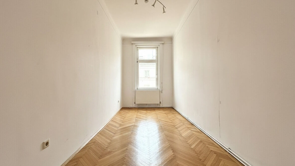 Schlafzimmer ausgemalt