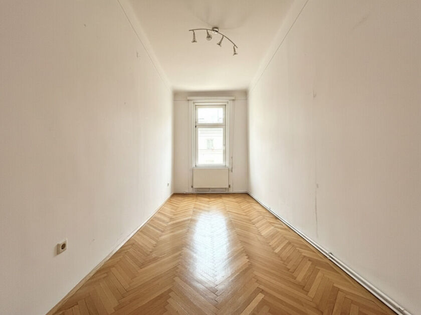 Schlafzimmer ausgemalt