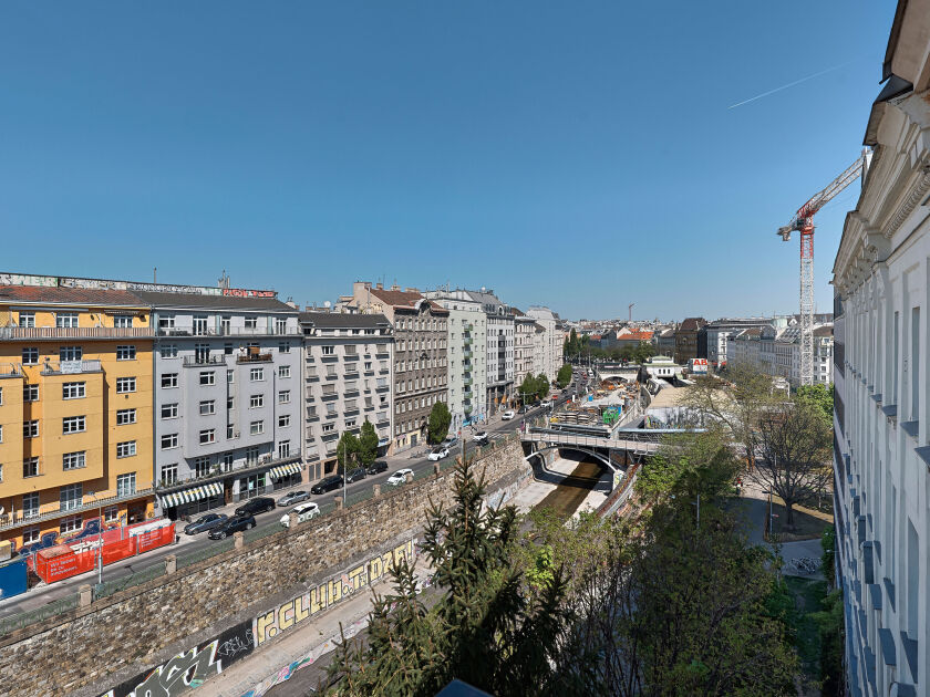 Weitblick vom Balkon